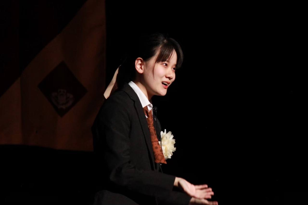 WESAの英語スピーチ（Speech）の様子 1