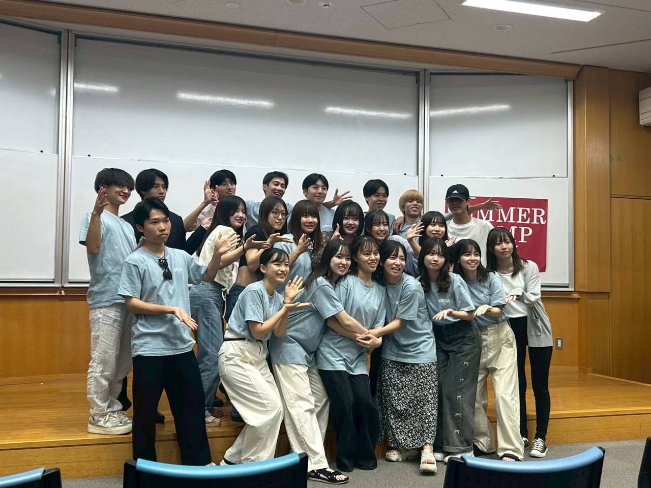 WESAのSummer Camp（夏合宿）の様子 2