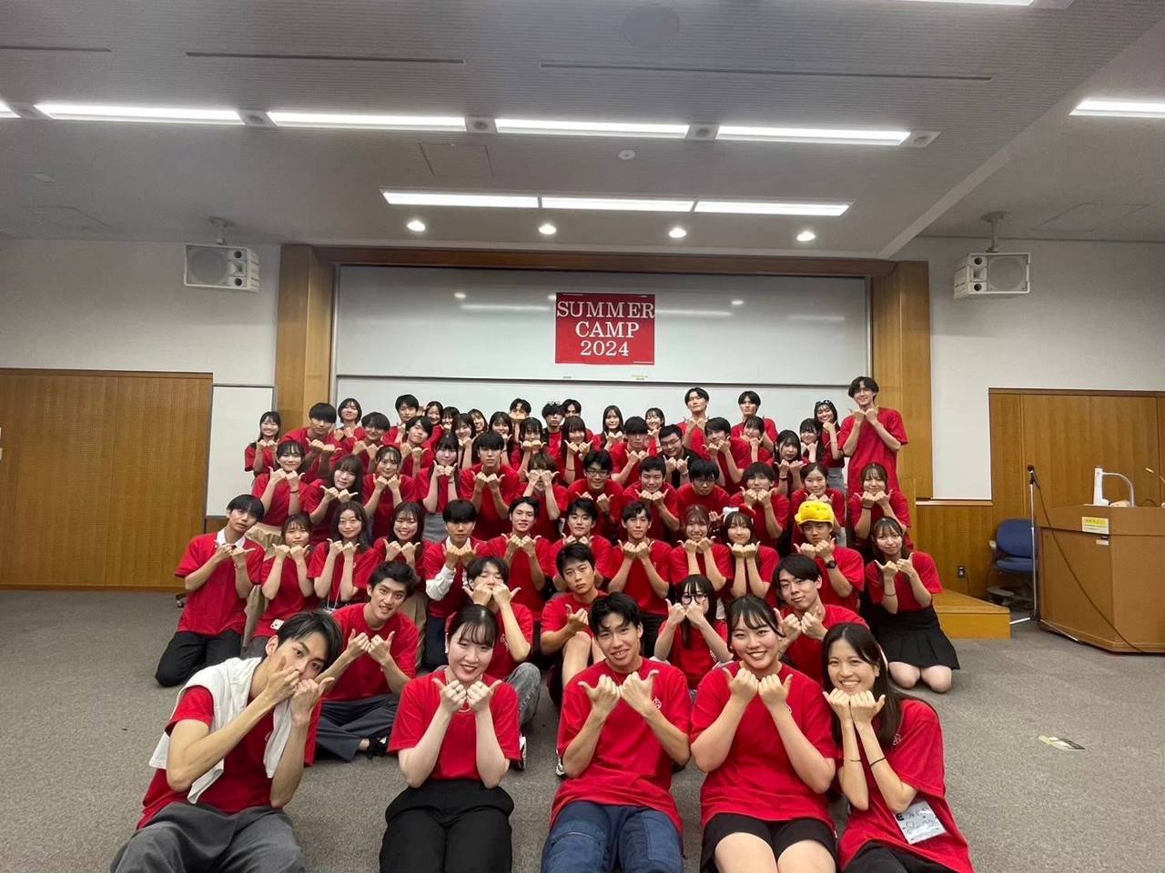 WESA Summer Campの集合写真