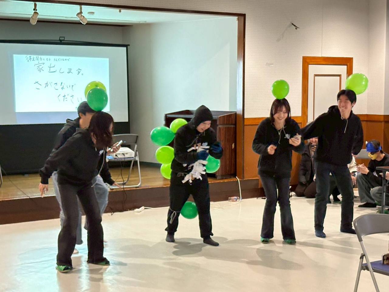 WESAのWinter Camp（冬合宿）の様子 1
