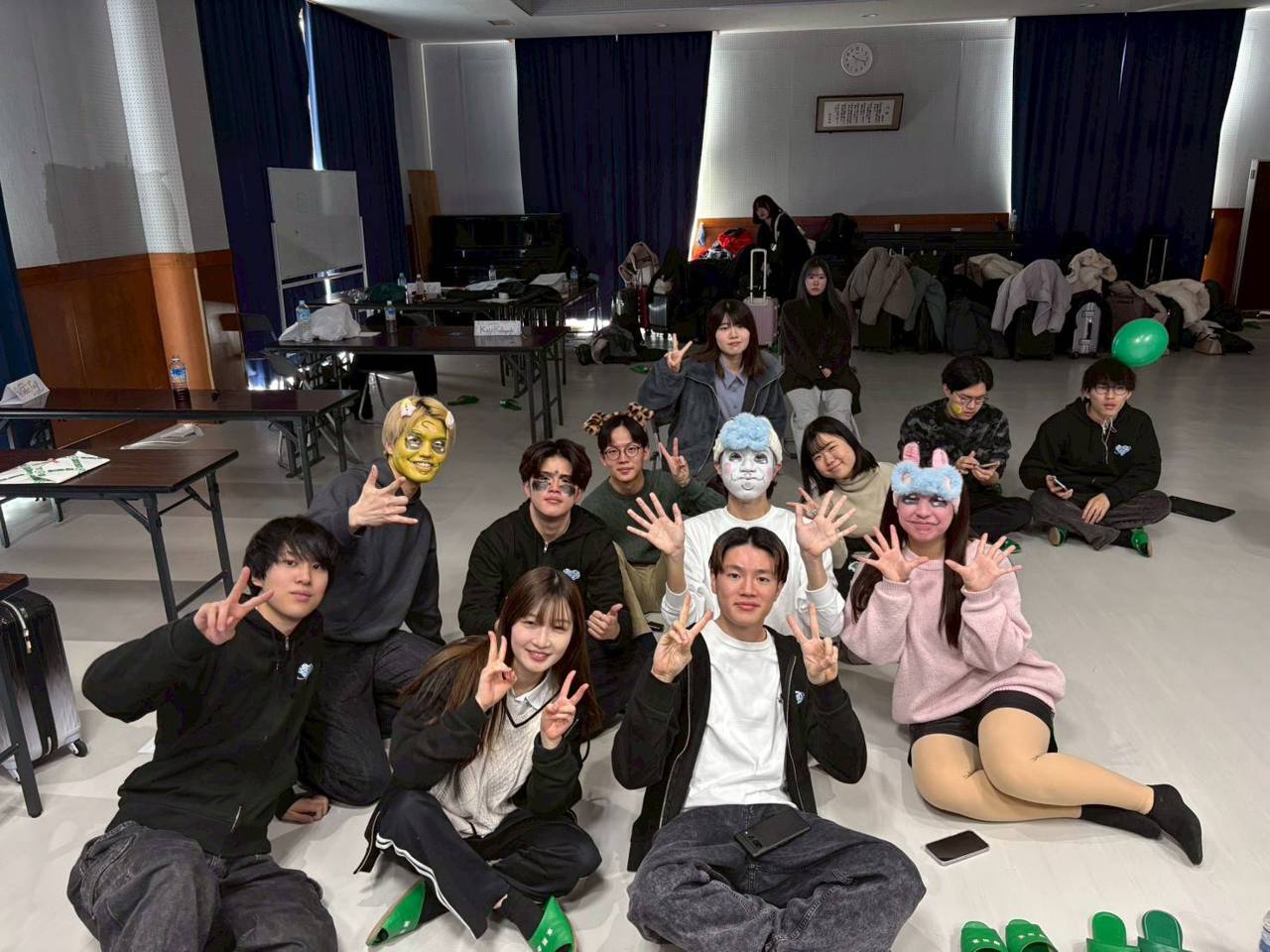 WESAのWinter Camp（冬合宿）の様子 2