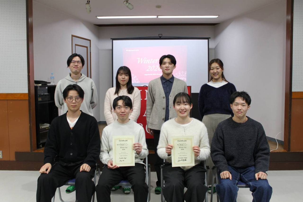WESAのWinter Camp（冬合宿）メイン写真